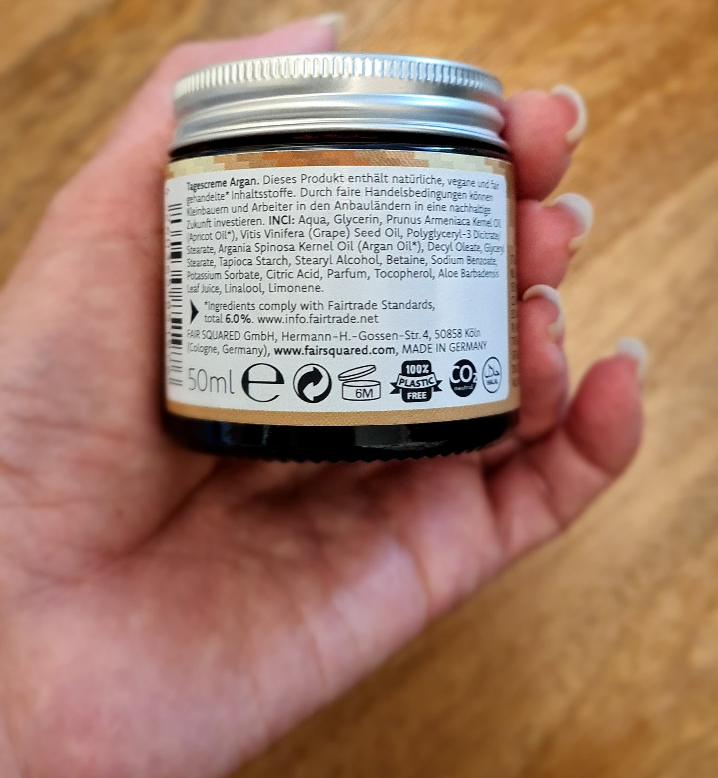 Dagcreme Argan - 50ml - Zero Waste