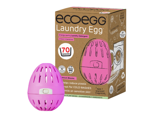 EcoEgg Wasbal British Blooms 70 wasjes