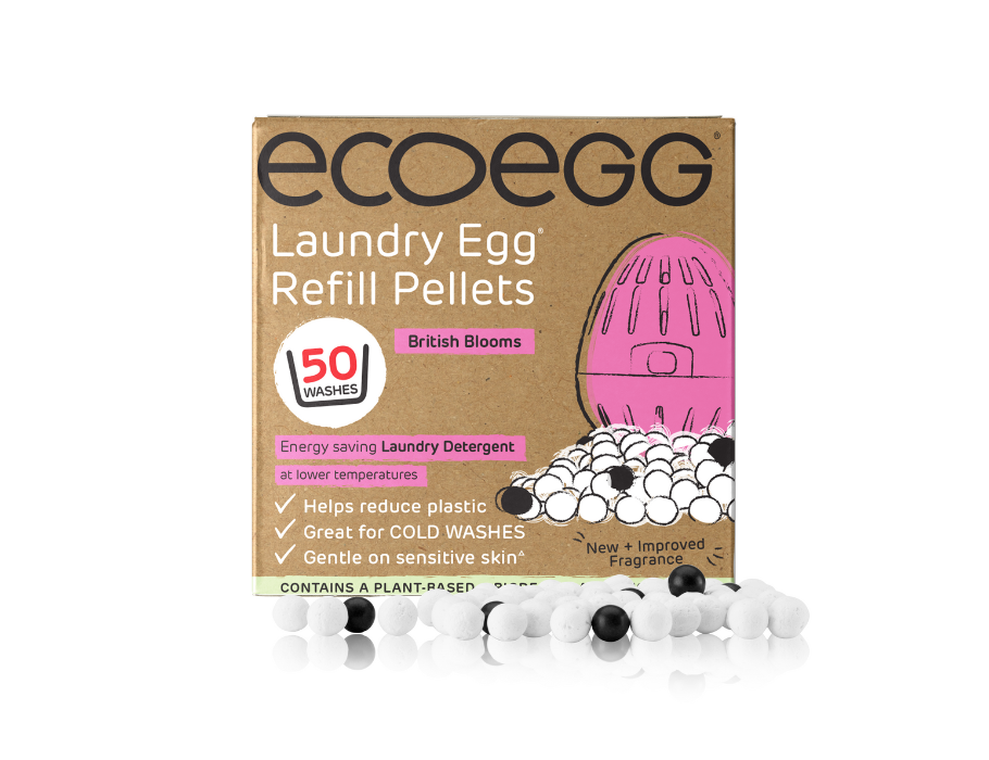 EcoEgg Navulling British Blooms 50 Wasjes