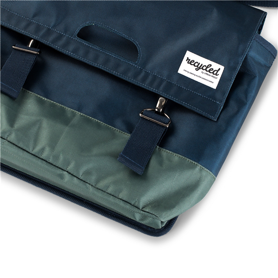 Urban Proof - Dubbele Fietstas - 40 L - Blauw Groen