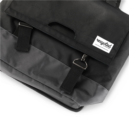 Urban Proof Bicycle bag recycled double XL - black gray