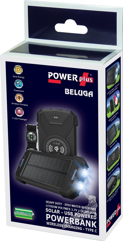 Beluga Solar Powerbank 10.000 mAh